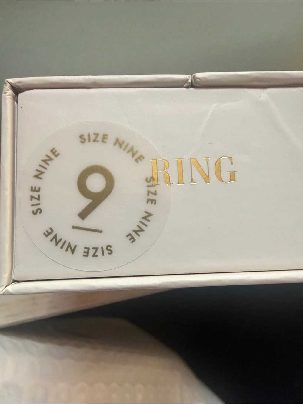 Rose Gold Moonstone Crown & Chevron Ring Set